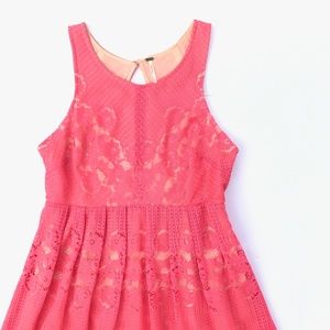 Free People Rocco Lace Dress Short Open Back